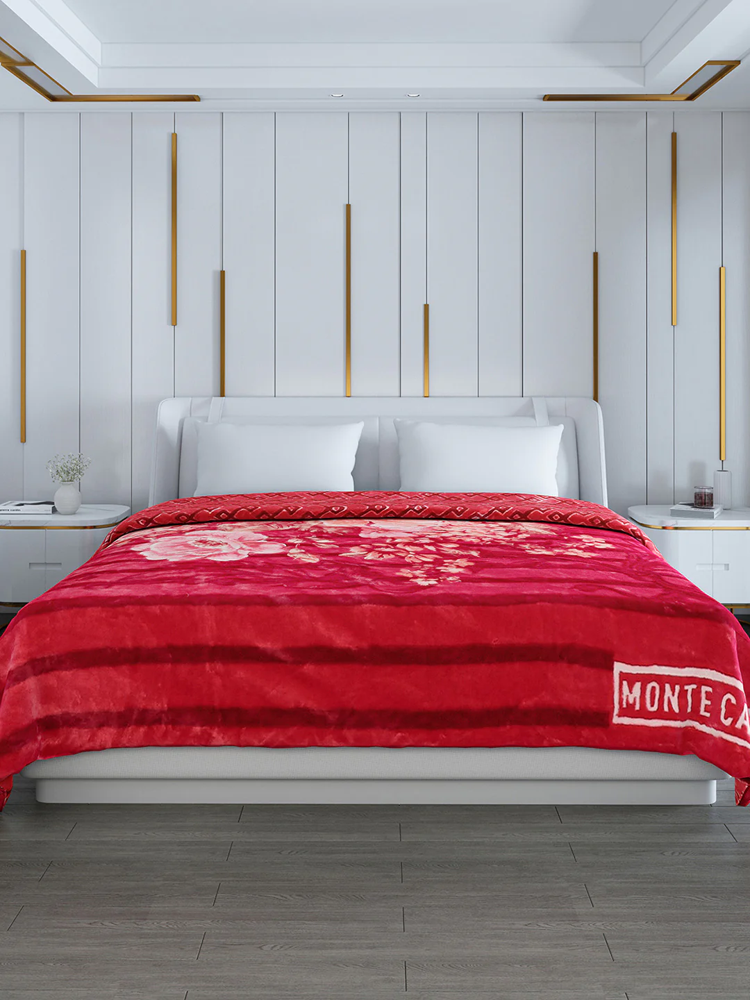 Printed Double Bed Blanket for Heavy Winter -3 Ply - Image 2