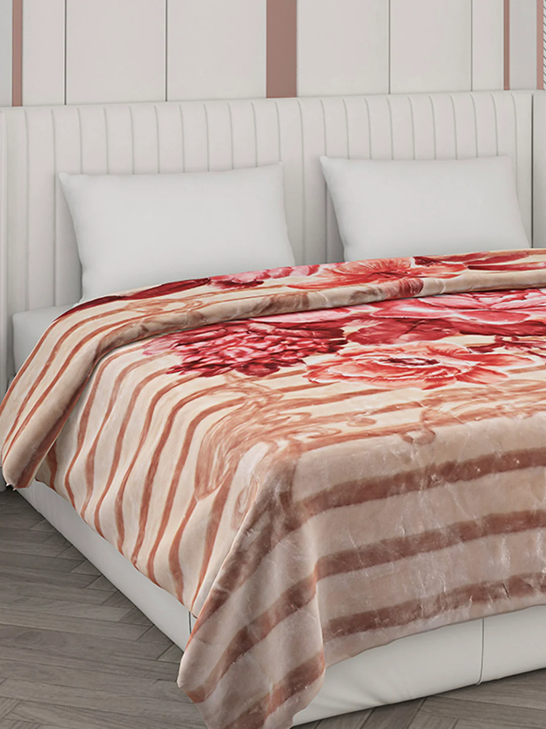 Printed Double Bed Blanket for Heavy Winter -3 Ply - Image 4