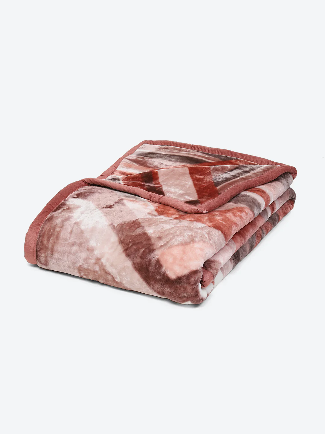 Printed Double Bed Blanket for Mild Winter -1 Ply - Image 5