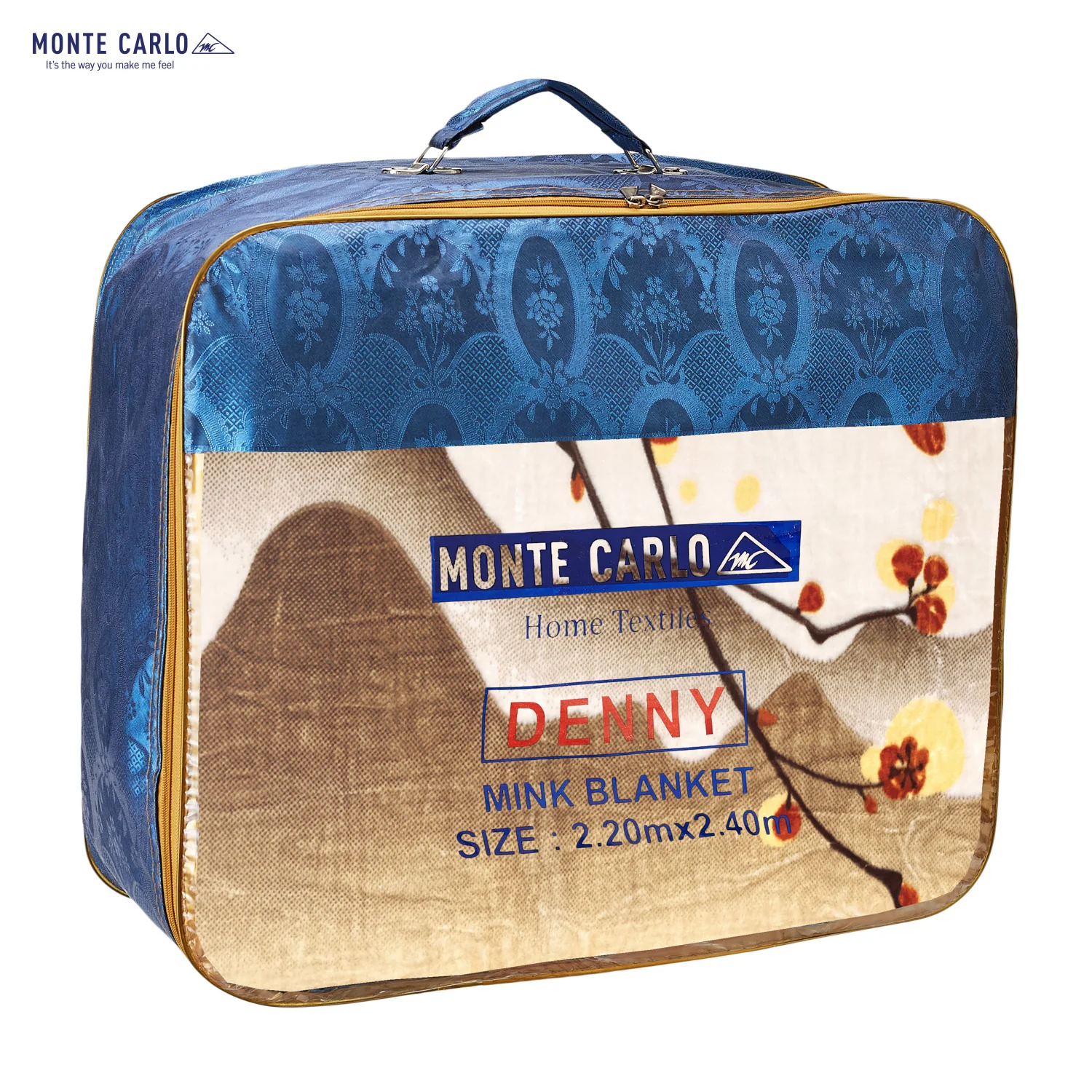 Printed Double Bed Blanket for Mild Winter -1 Ply - Image 7