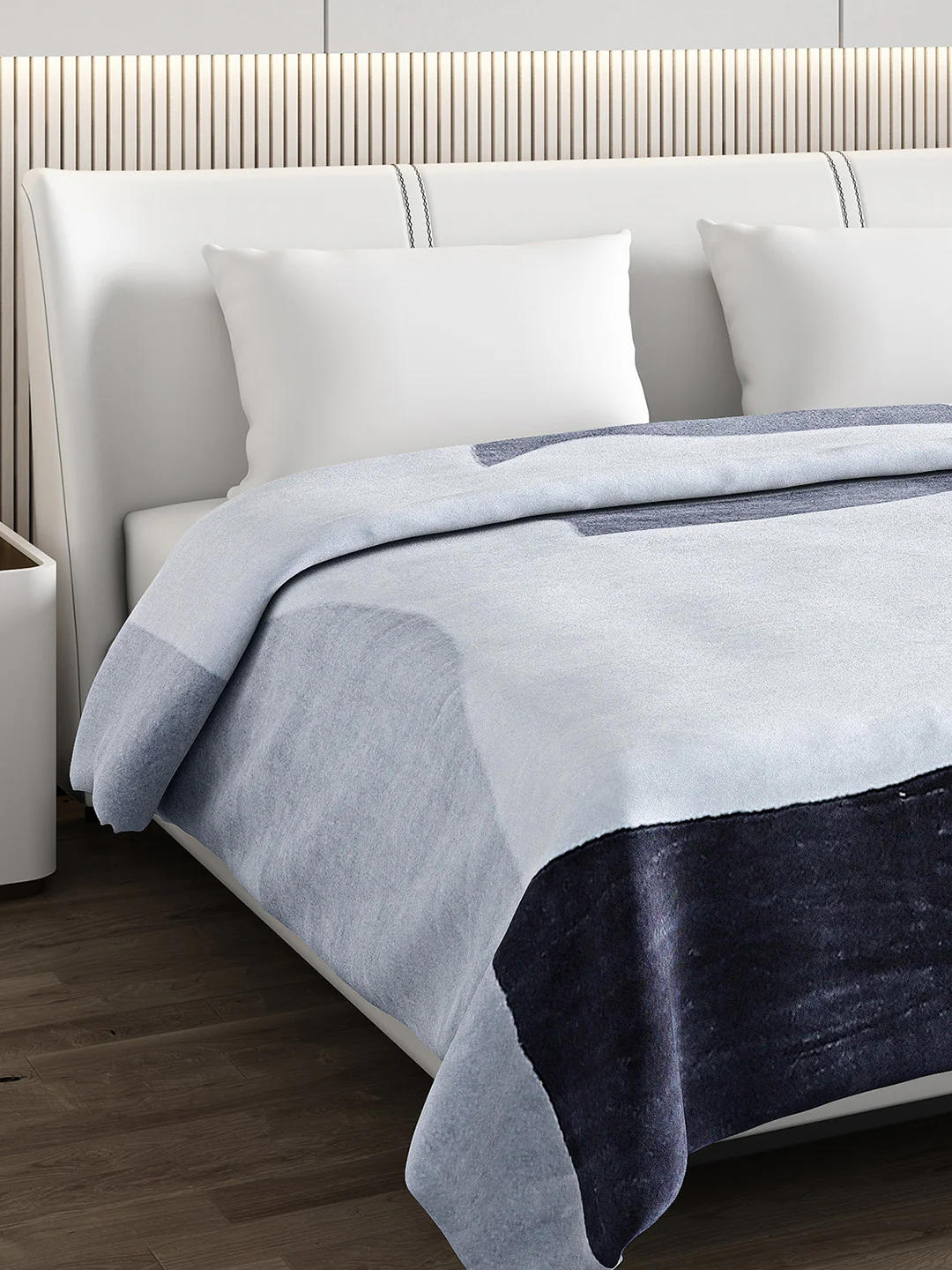 Printed Double Bed Blanket for Mild Winter -1 Ply - Image 4