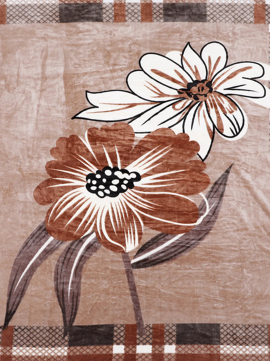 Printed Double Bed Blanket for Mild Winter -1 Ply - Image 6