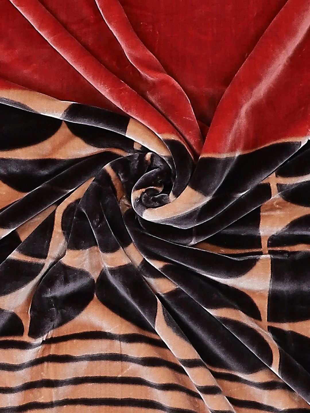 Printed Double Bed Blanket for Mild Winter -2 Ply - Image 7