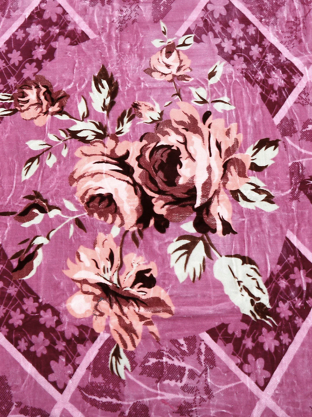 Printed Double Bed Blanket for Mild Winter -2 Ply - Image 6