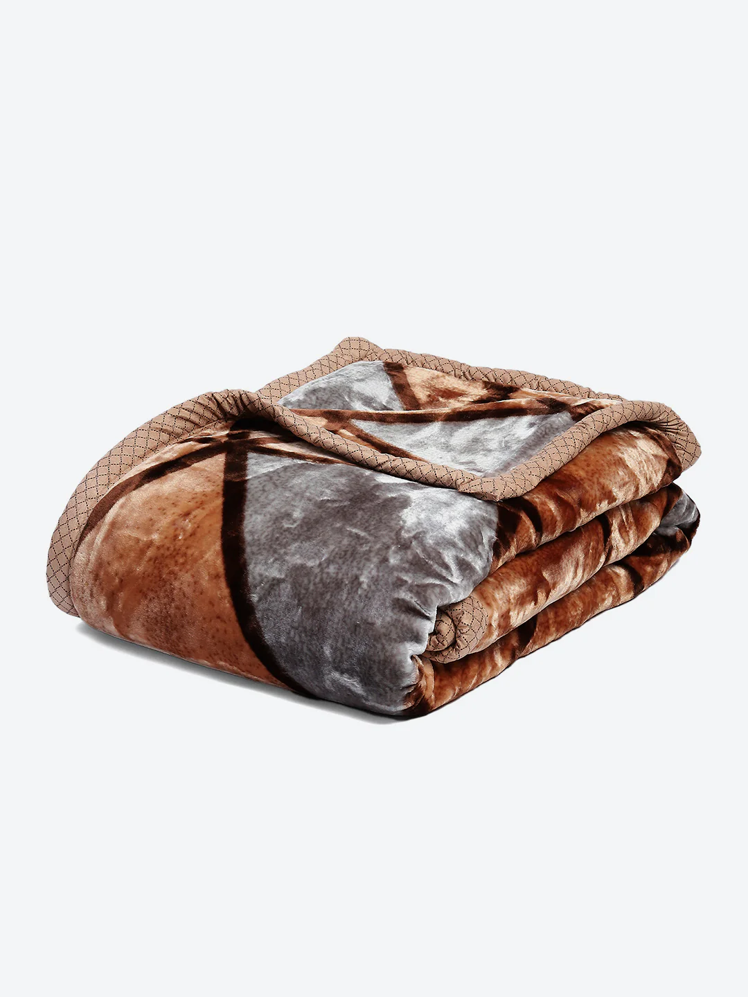 Printed Double Bed Blanket for Mild Winter -2 Ply - Image 5