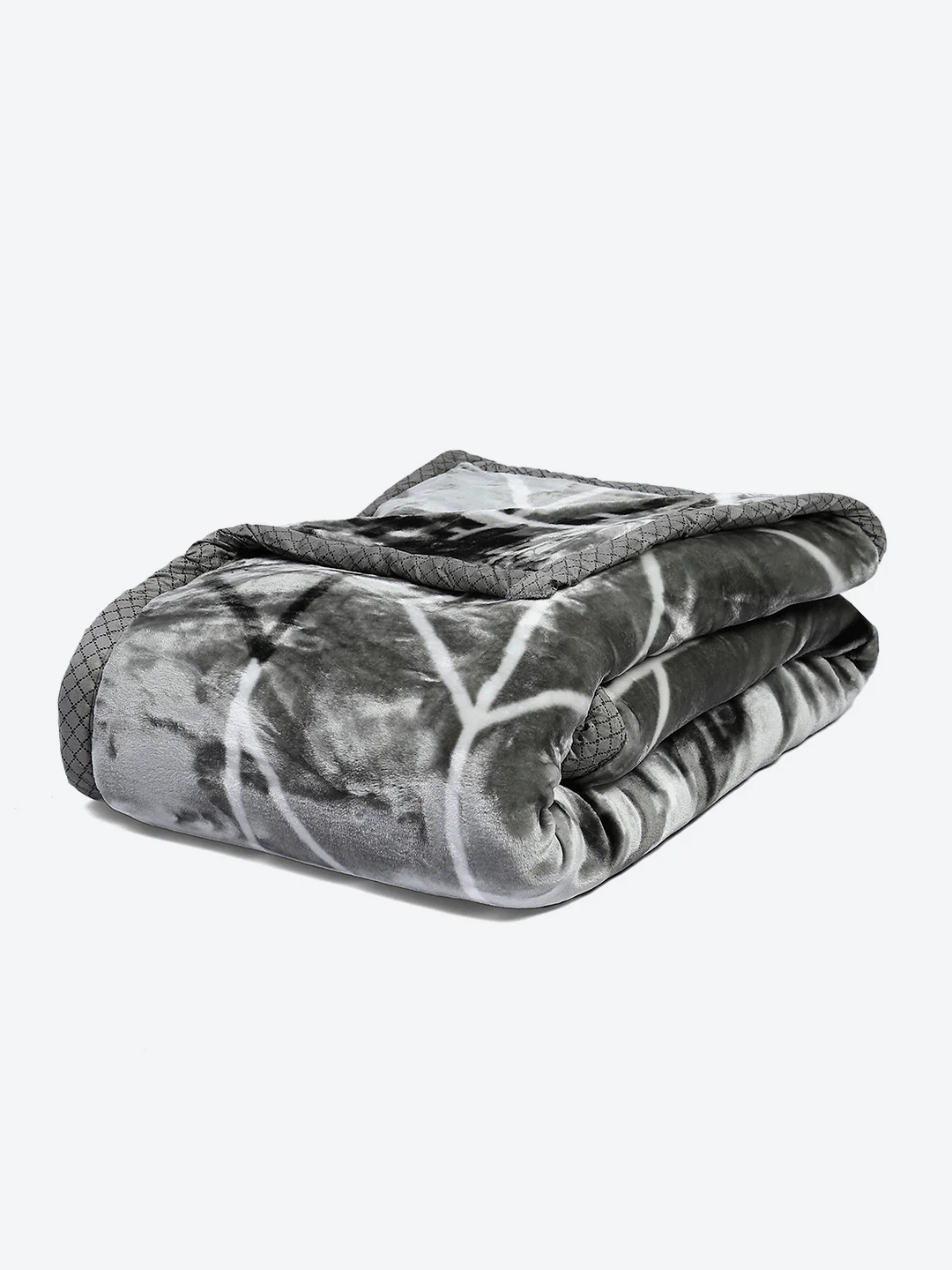 Printed Double Bed Blanket for Mild Winter -2 Ply - Image 5
