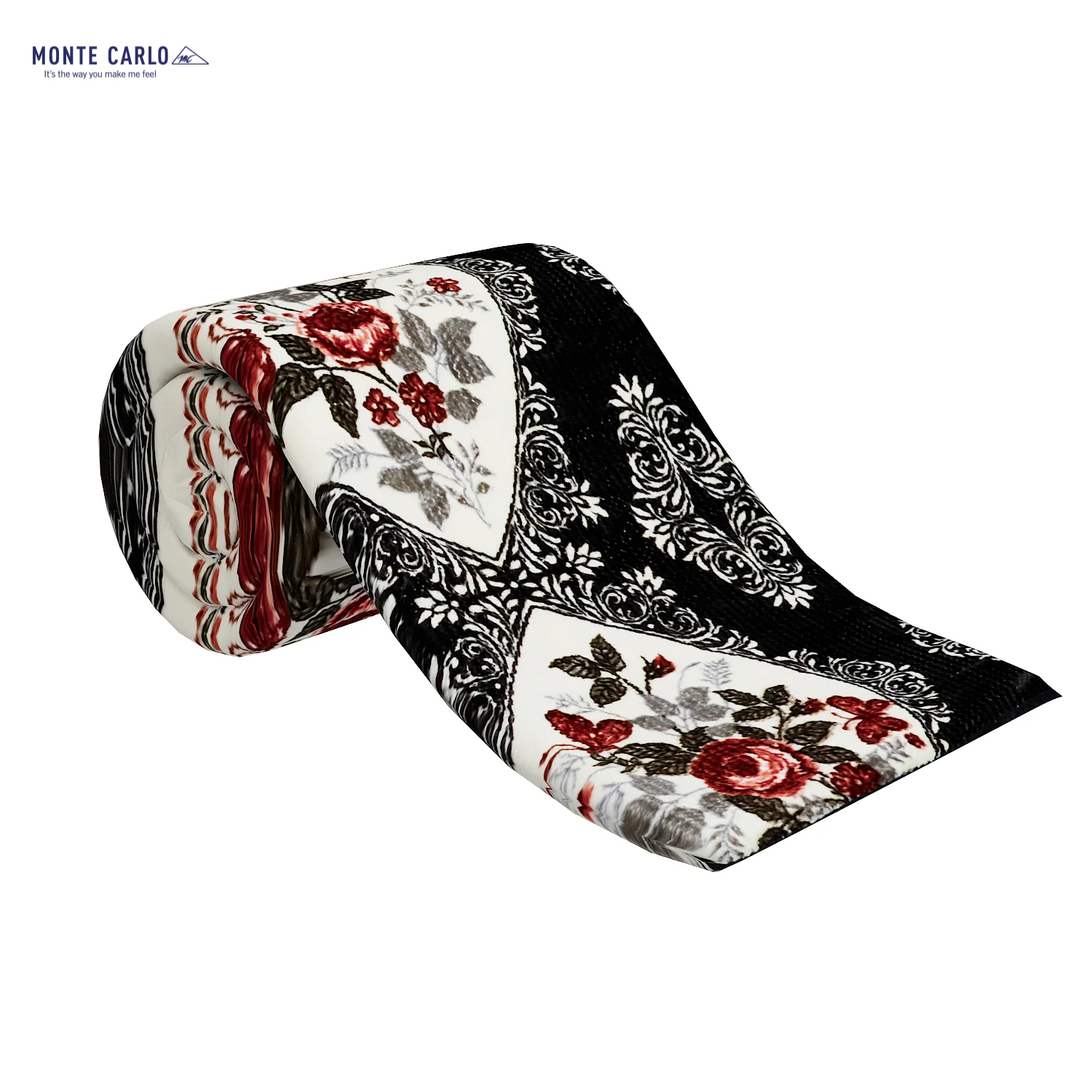 Printed Double Bed Blanket for Mild Winter -2 Ply - Image 4
