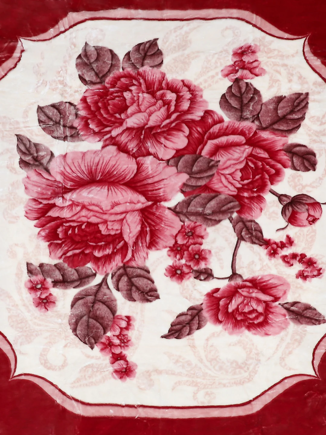 Printed Double Bed Blanket for Mild Winter -2 Ply - Image 10