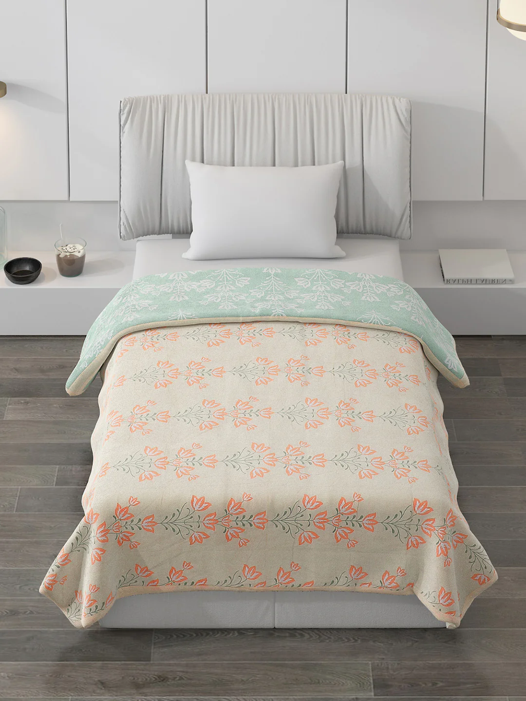 Printed Polyester Single Bed Comforter for AC Room - Image 4