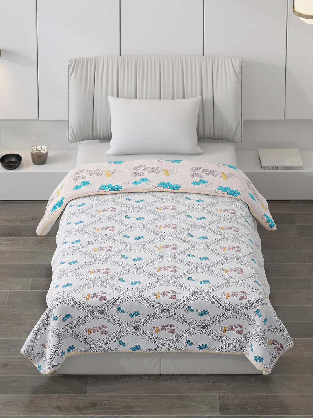 Printed Polyester Single Bed Comforter for AC Room - Image 4
