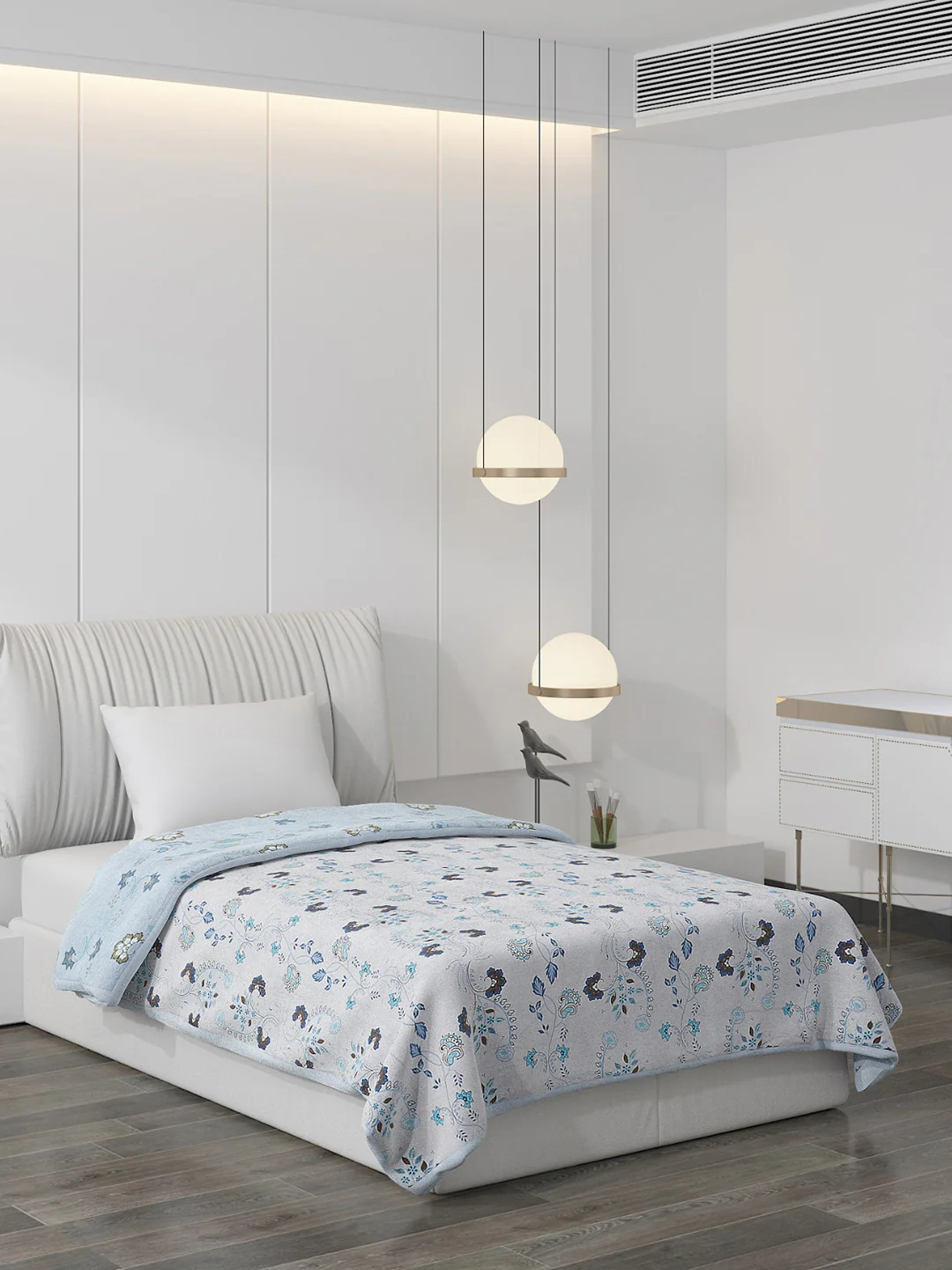 Printed Polyester Single Bed Comforter for AC Room - Image 6