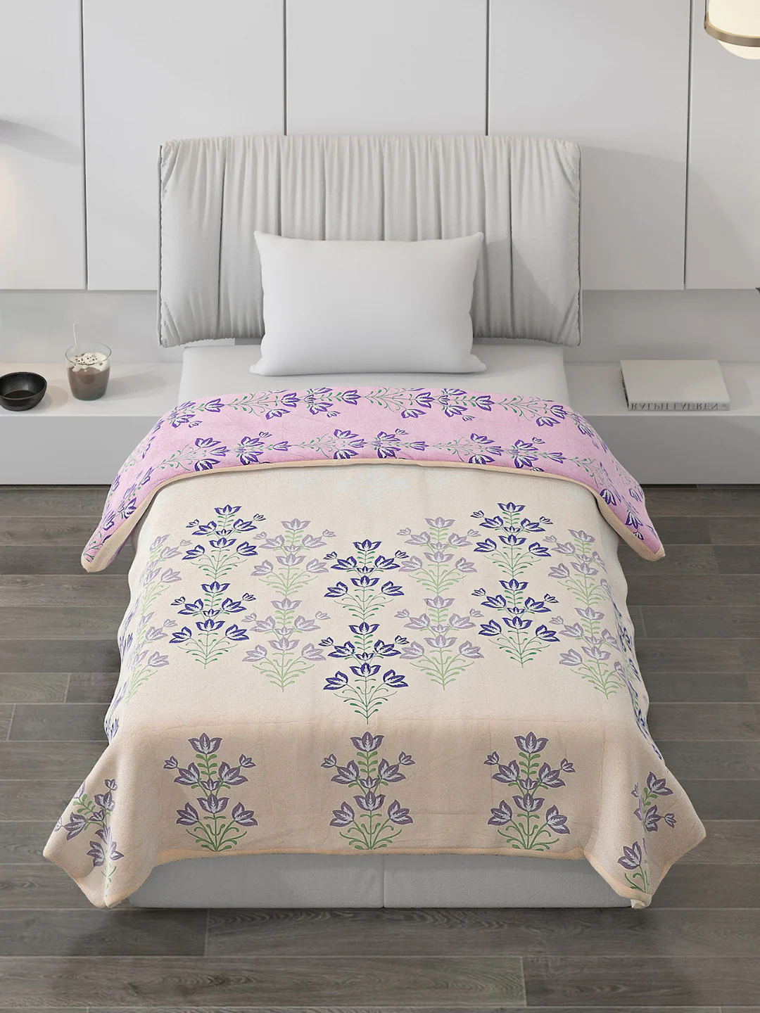 Printed Polyester Single Bed Comforter for AC Room - Image 4