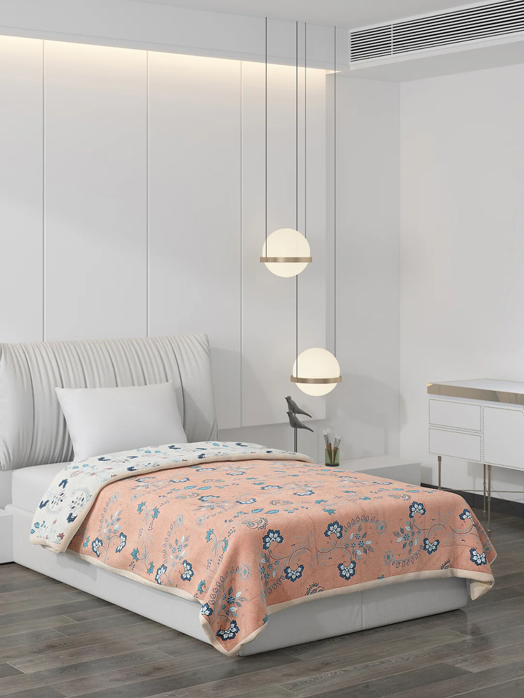 Printed Polyester Single Bed Comforter for AC Room - Image 6