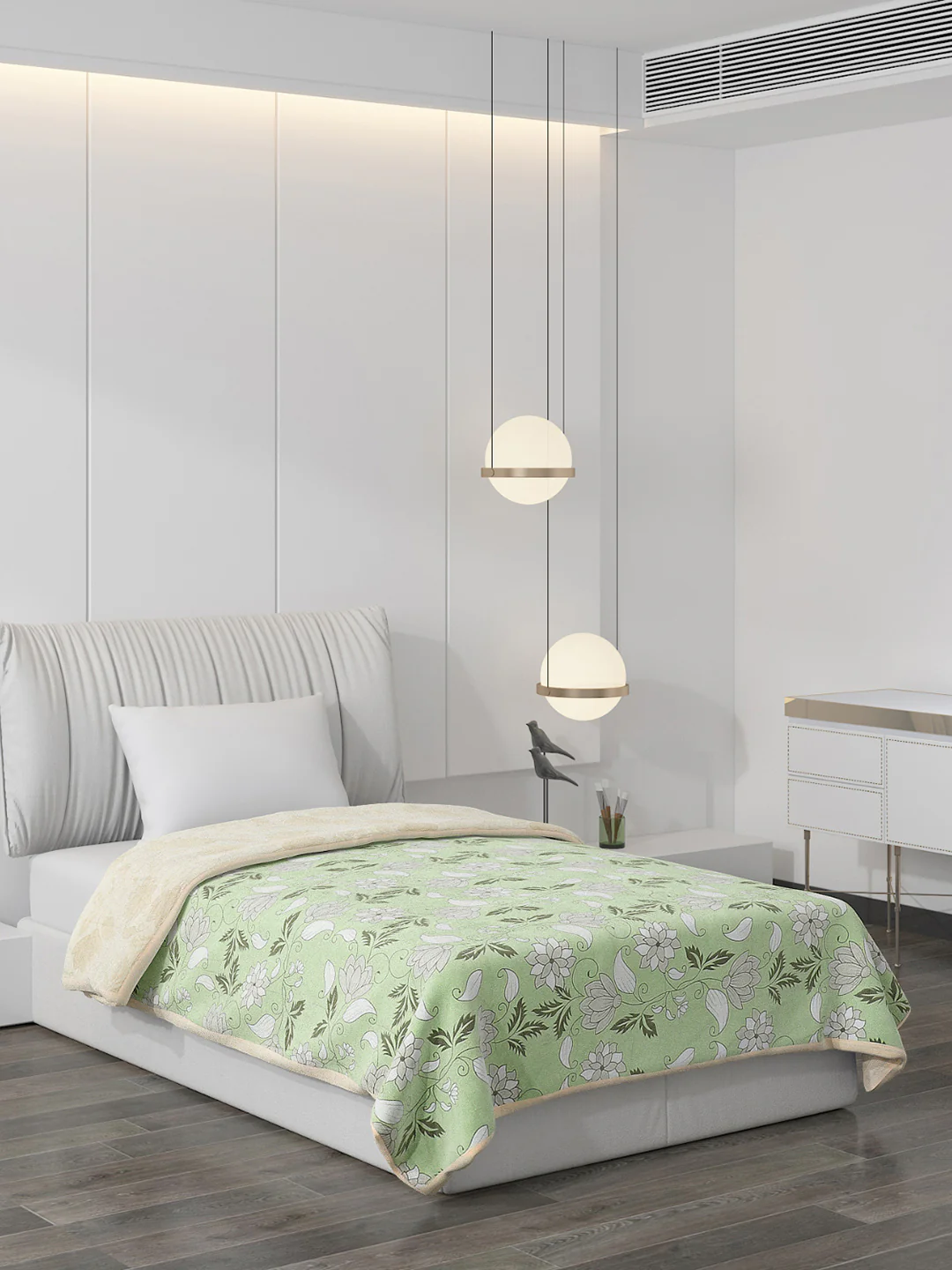 Printed Polyester Single Bed Comforter for AC Room - Image 6
