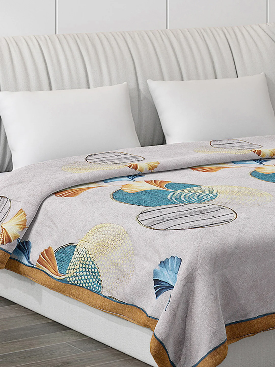 Printed Polyester Double Bed Comforter for AC Room - Image 4