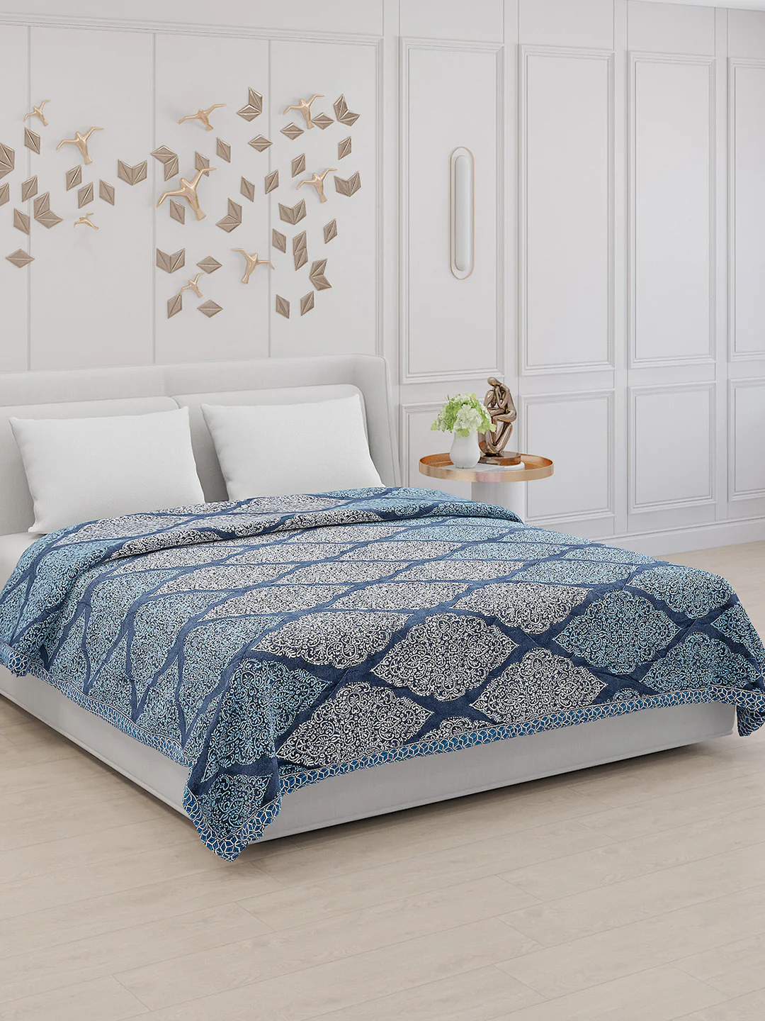 Printed Polyester Double Bed Comforter for AC Room