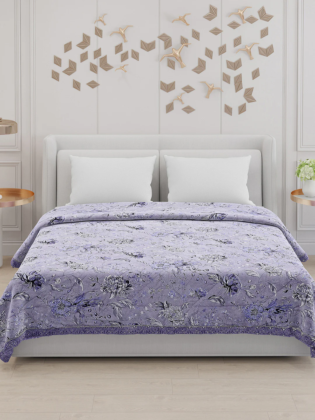 Printed Polyester Double Bed Comforter for AC Room - Image 3