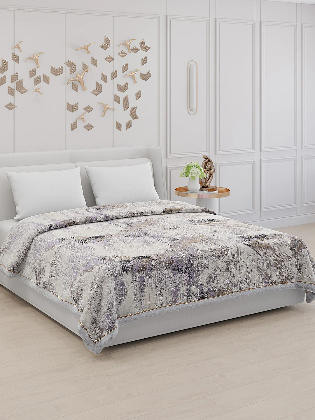 Printed Polyester Double Bed Comforter for AC Room