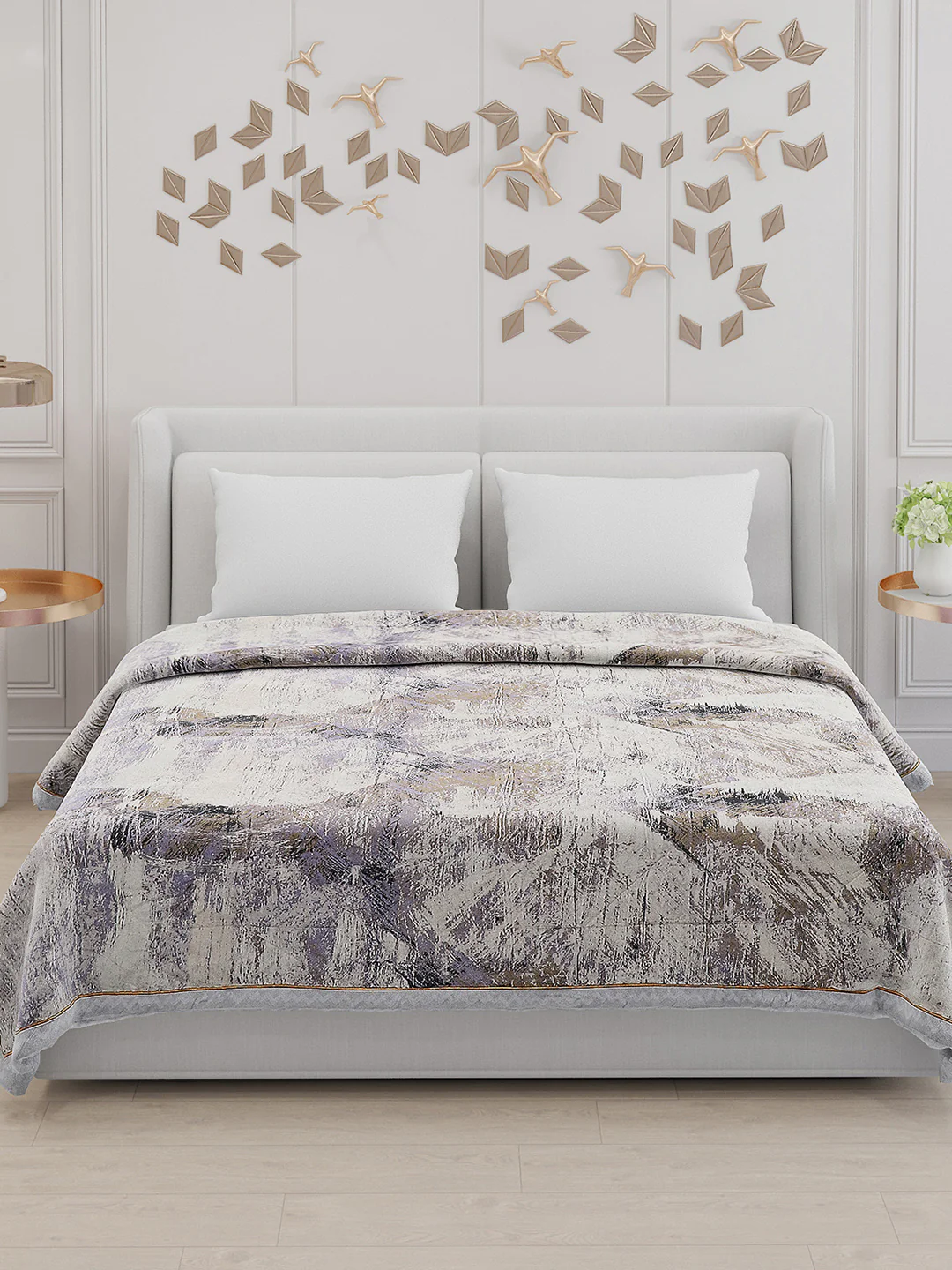 Printed Polyester Double Bed Comforter for AC Room - Image 3