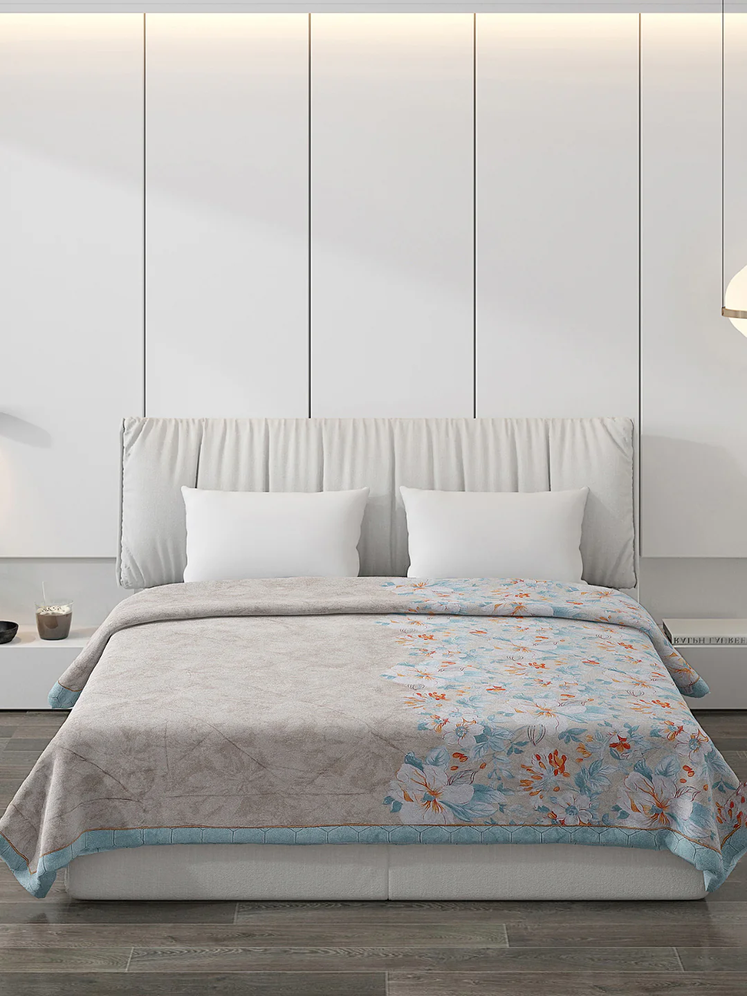 Printed Polyester Double Bed Comforter for AC Room - Image 3