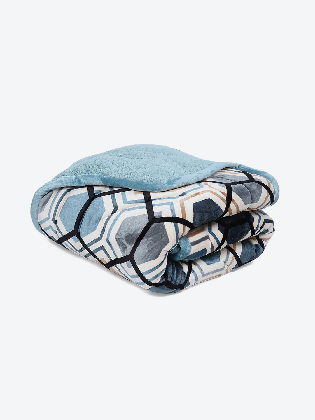 Printed Polyester Double Bed Comforter for Winter - Image 5