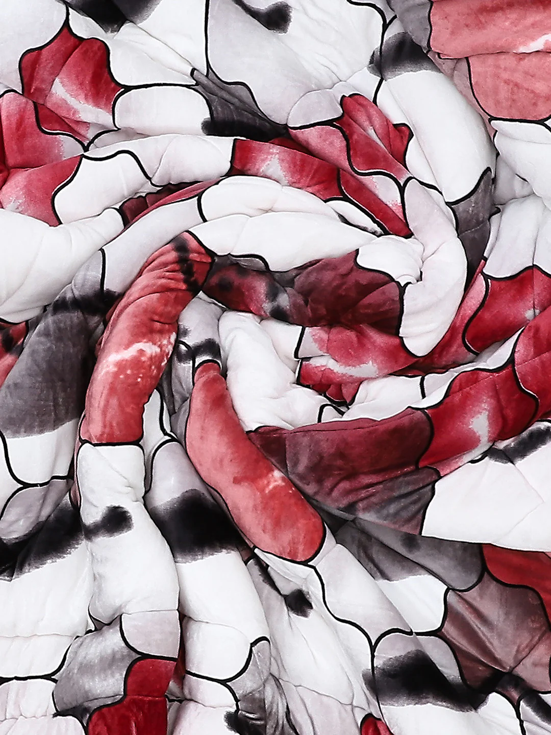 Printed Polyester Double Bed Comforter for Winter - Image 7