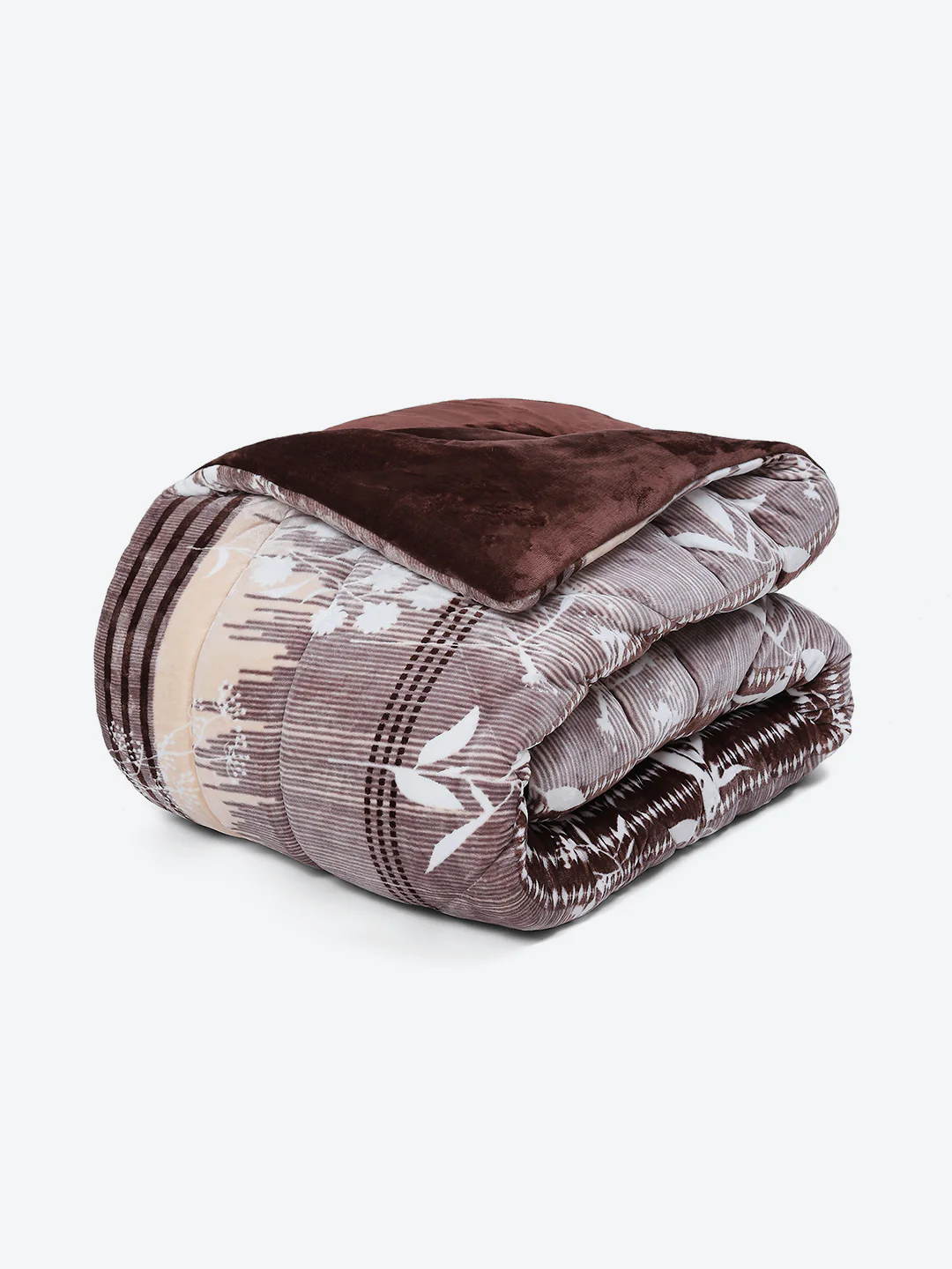Printed Polyester Double Bed Comforter for Winter - Image 5