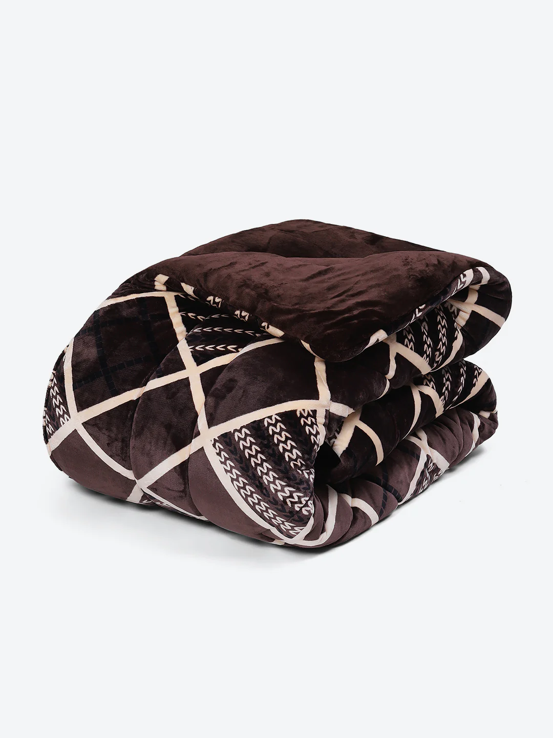 Printed Polyester Double Bed Comforter for Winter - Image 5
