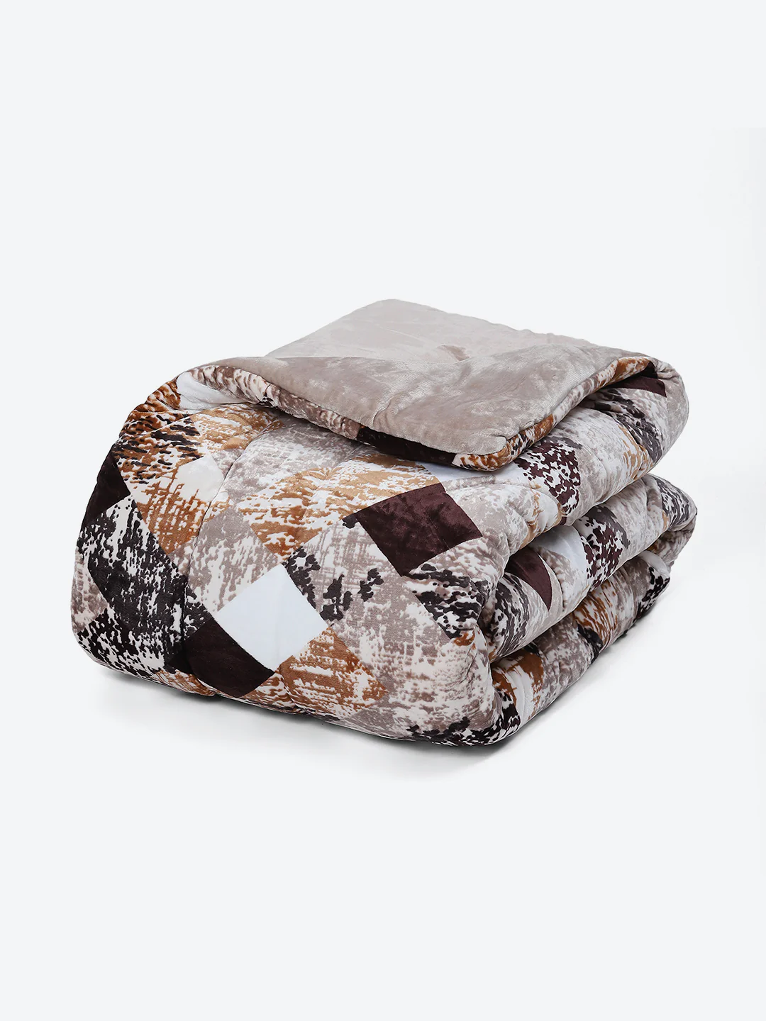 Printed Polyester Double Bed Comforter for Winter - Image 5