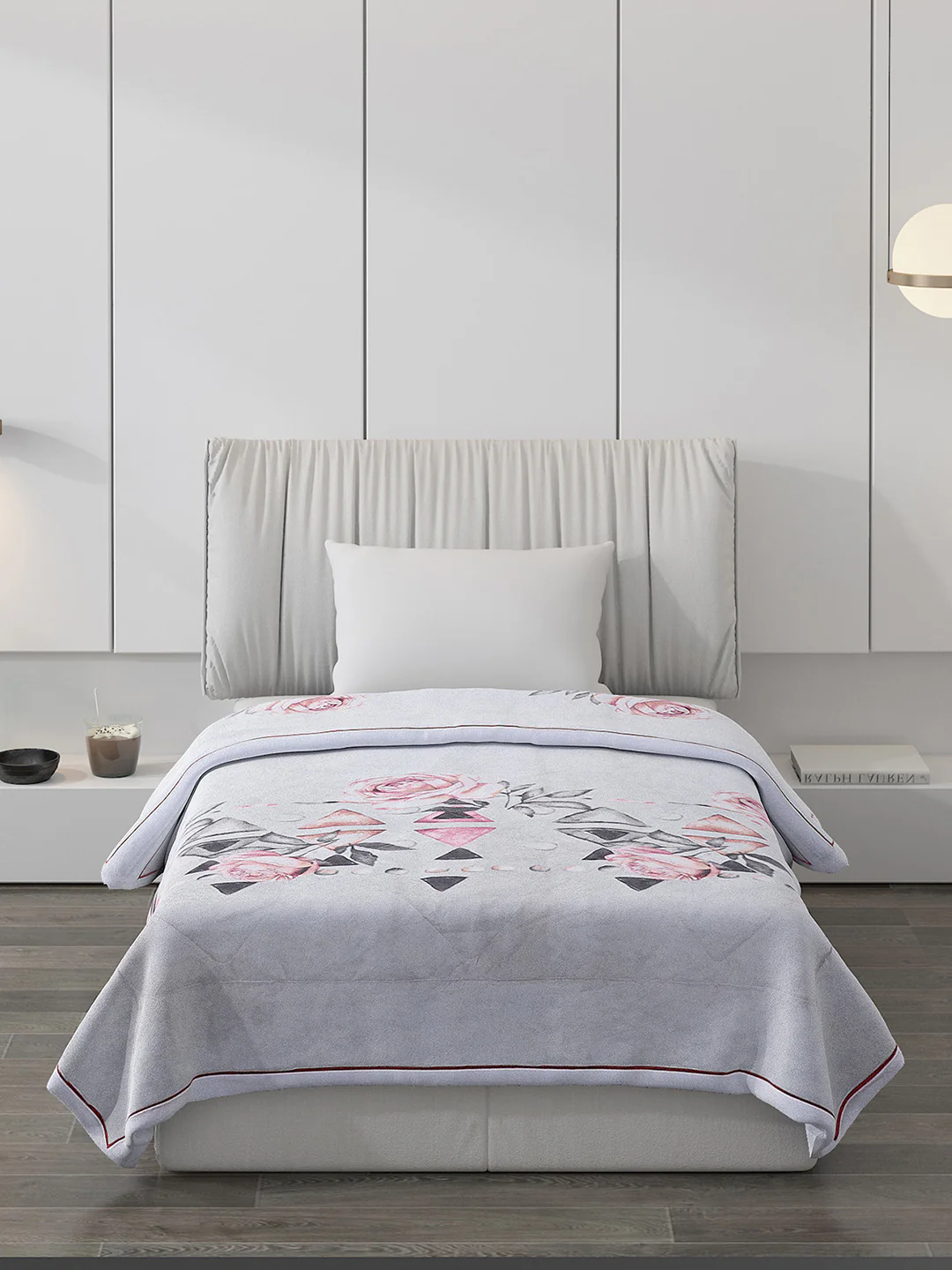 Printed Polyester Single Bed Comforter for AC Room - Image 3