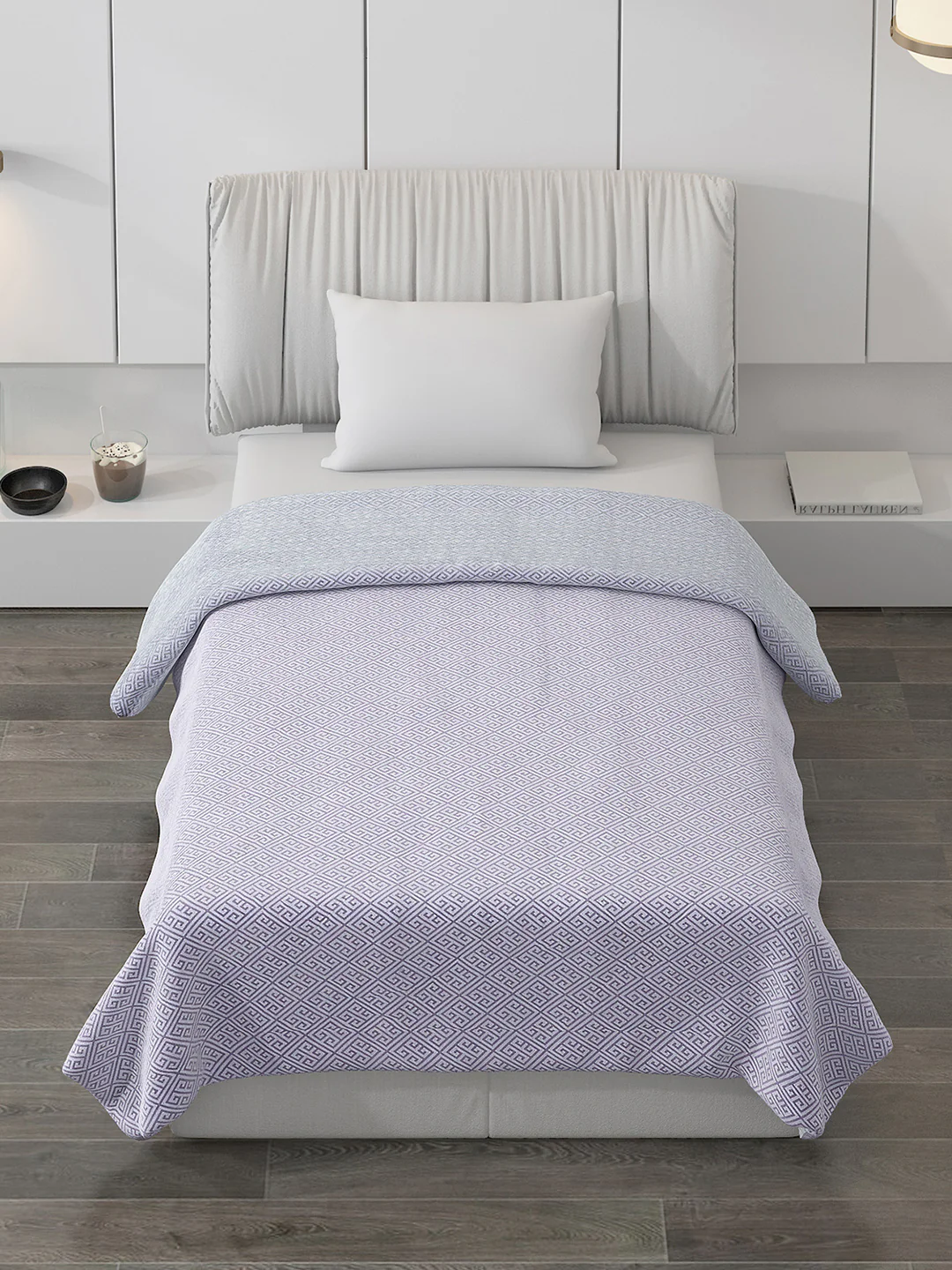 Printed Polyester Single Bed Comforter for AC Room - Image 2