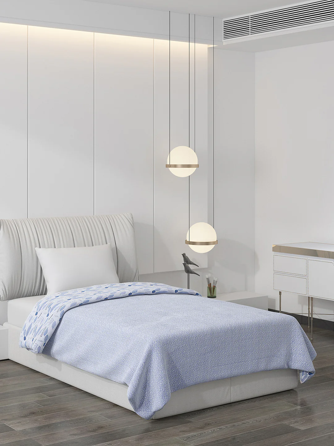 Printed Polyester Single Bed Comforter for AC Room - Image 6