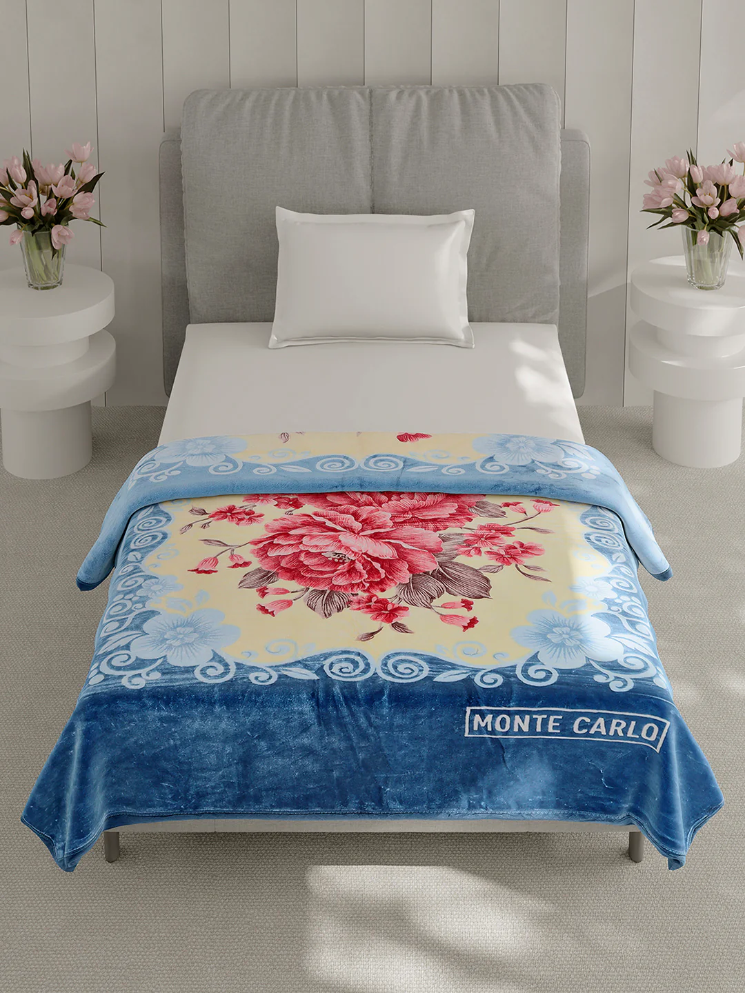 Printed Single Bed 1 Ply, 625 GSM Super Soft Mink Blanket for Mild Winter - (Impact Plus) - Image 3