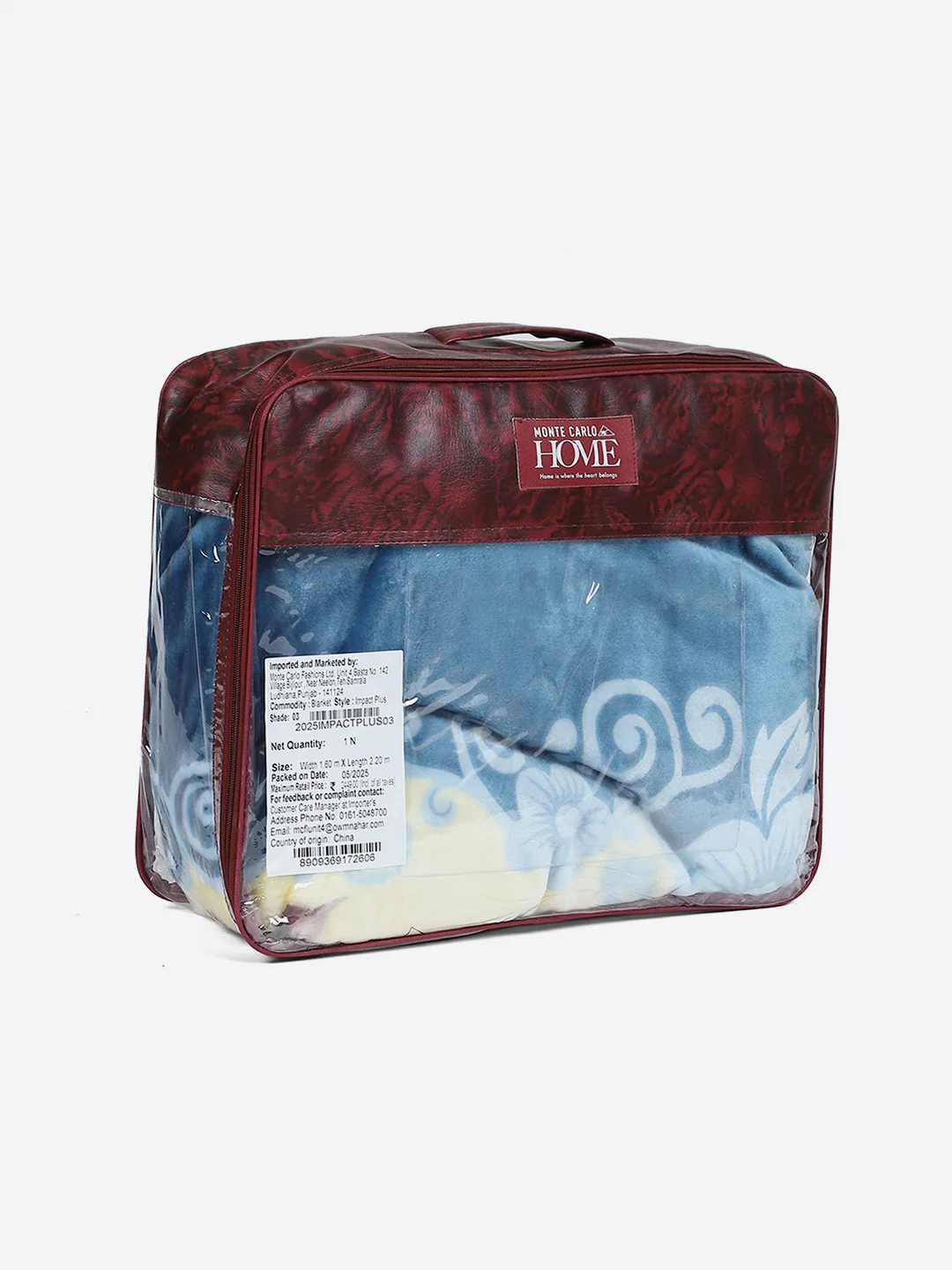 Printed Single Bed 1 Ply, 625 GSM Super Soft Mink Blanket for Mild Winter - (Impact Plus) - Image 8