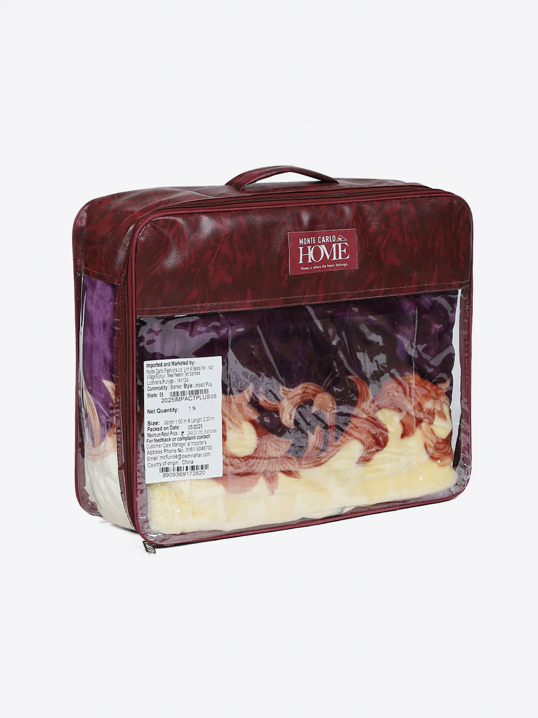 Printed Single Bed 1 Ply, 625 GSM Super Soft Mink Blanket for Mild Winter - (Impact Plus) - Image 8