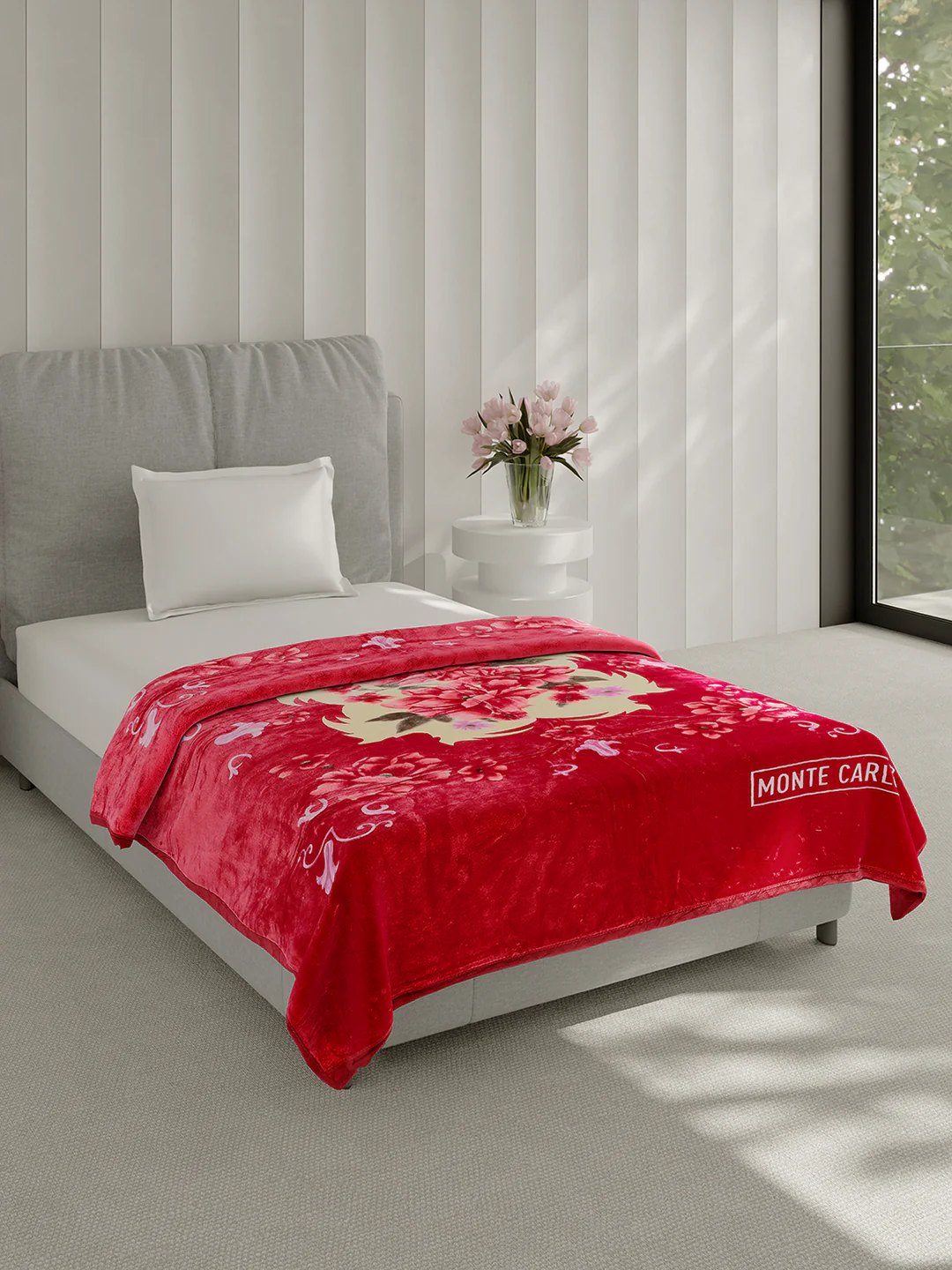Printed Single Bed 1 Ply, 625 GSM Super Soft Mink Blanket for Mild Winter - (Impact Plus) - Image 4