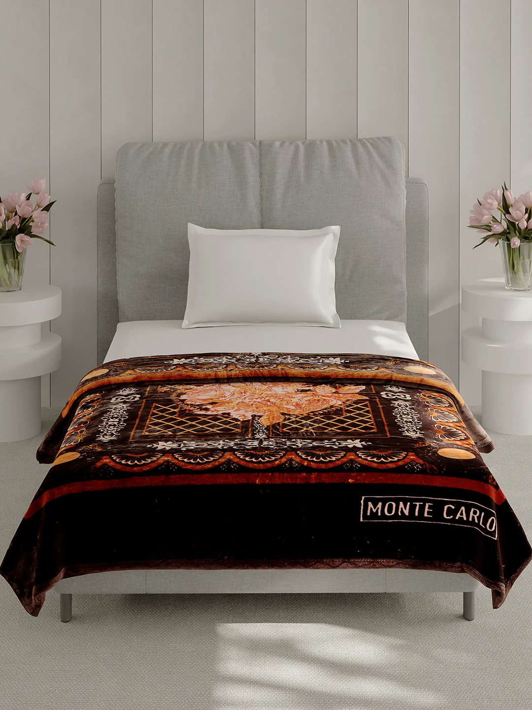 Printed Single Bed 1 Ply, 625 GSM Super Soft Mink Blanket for Mild Winter - (Impact Plus) - Image 2