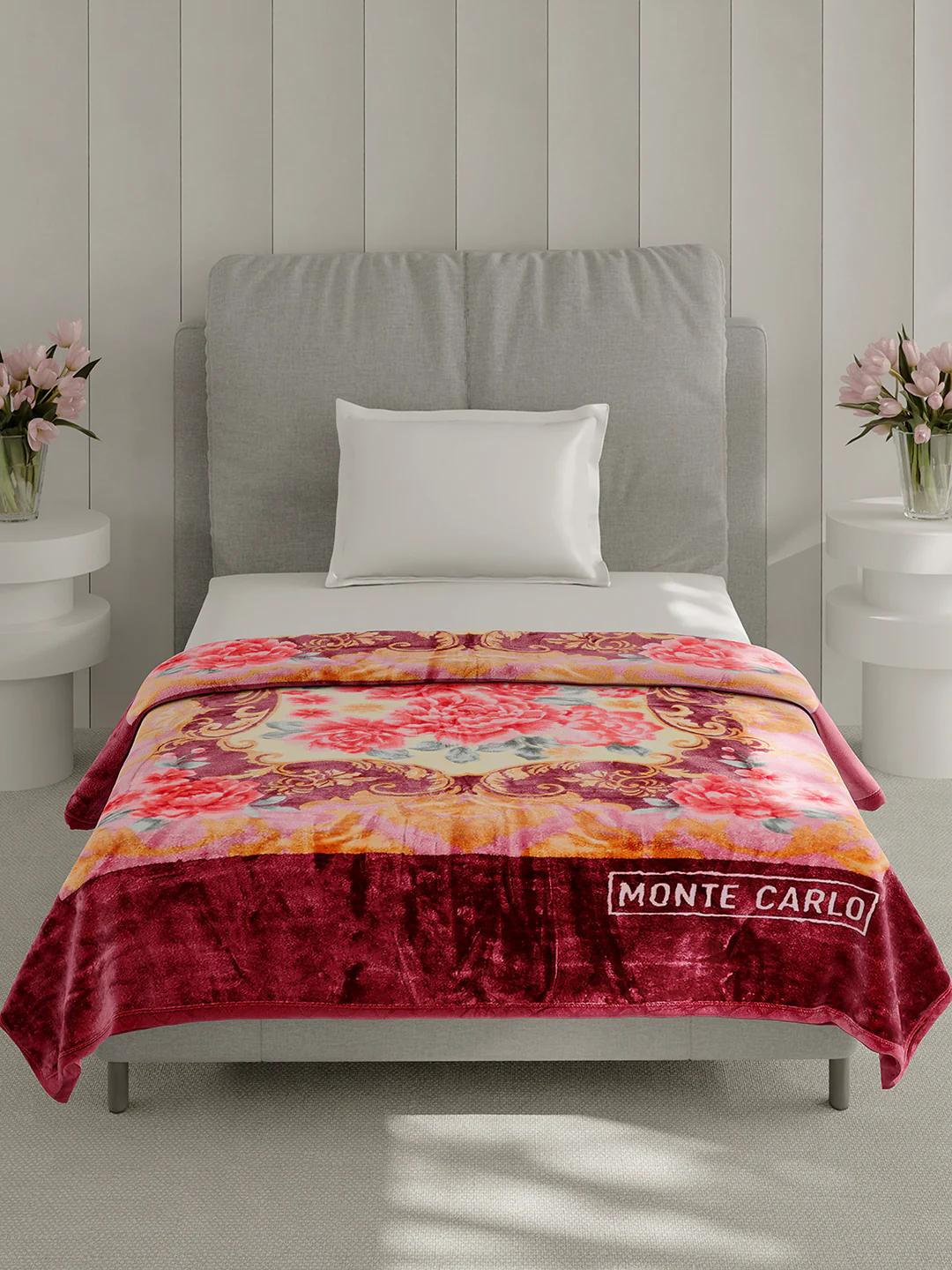 Printed Single Bed 1 Ply, 625 GSM Super Soft Mink Blanket for Mild Winter - (Impact Plus) - Image 2