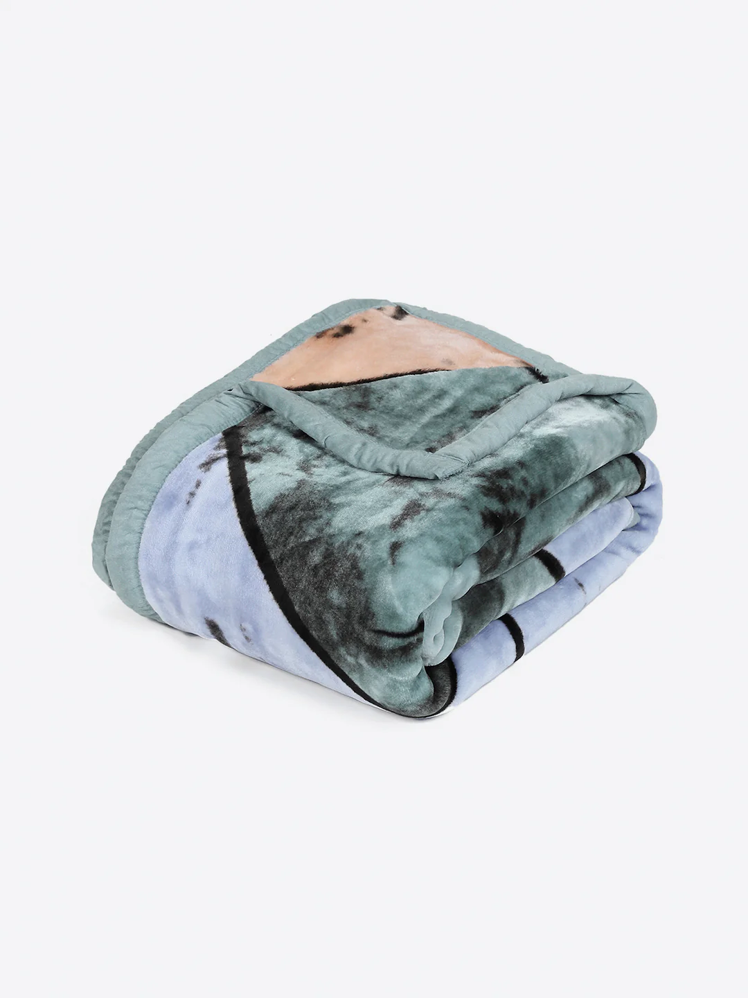 Printed Single Bed 1 Ply, 625 GSM Mink Blanket for Mild Winter - (Impact Pvc) - Image 5