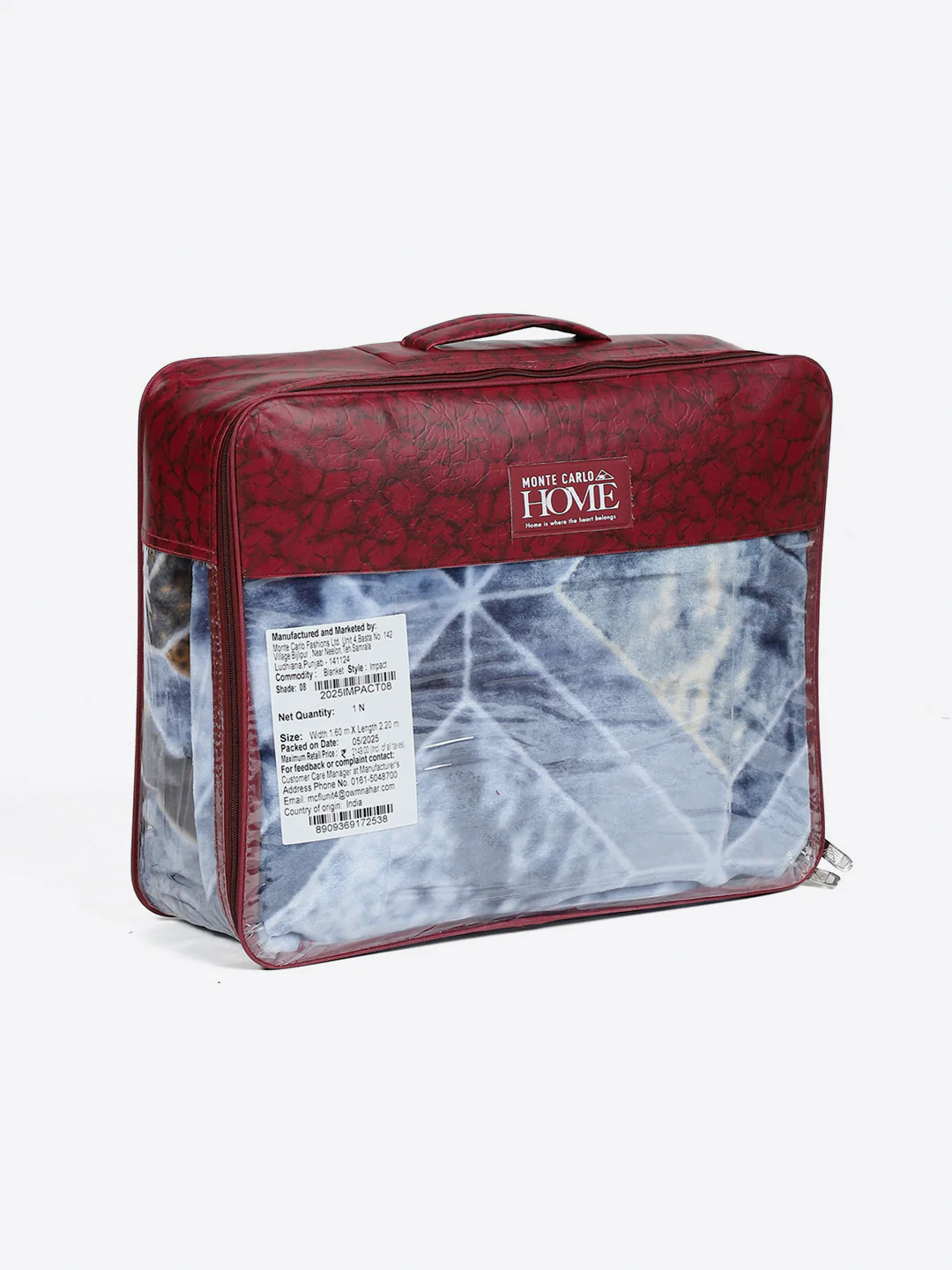 Printed Single Bed 1 Ply, 625 GSM Mink Blanket for Mild Winter - (Impact Pvc) - Image 8