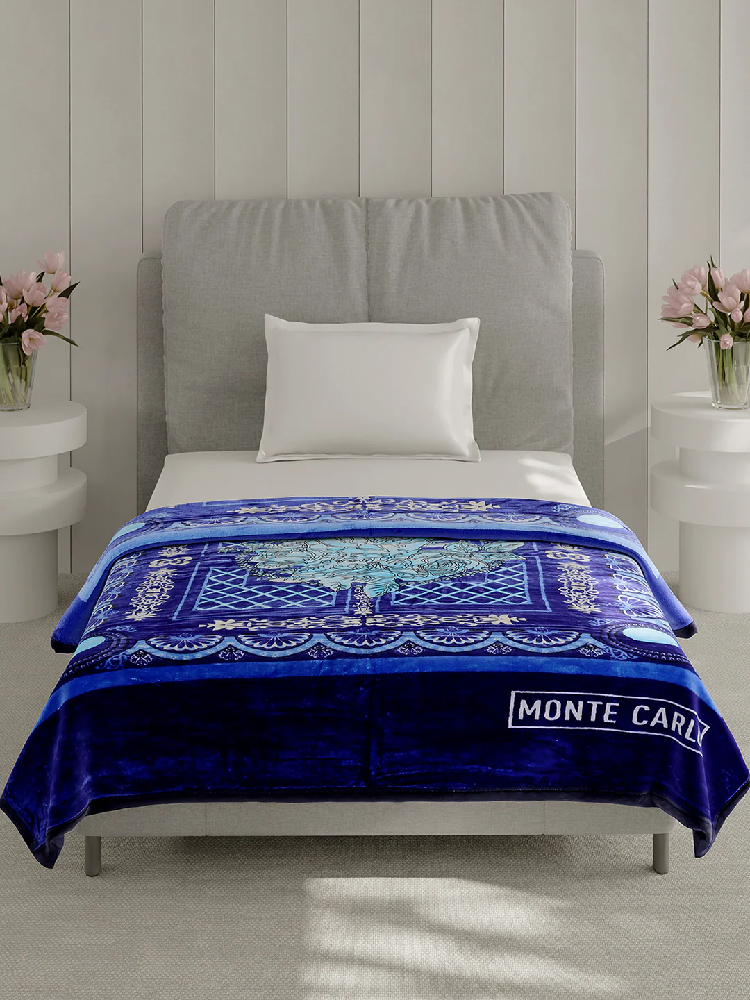 Printed Single Bed 1 Ply Super Soft Blanket for Heavy Winter - (Relation Plus) - Image 2