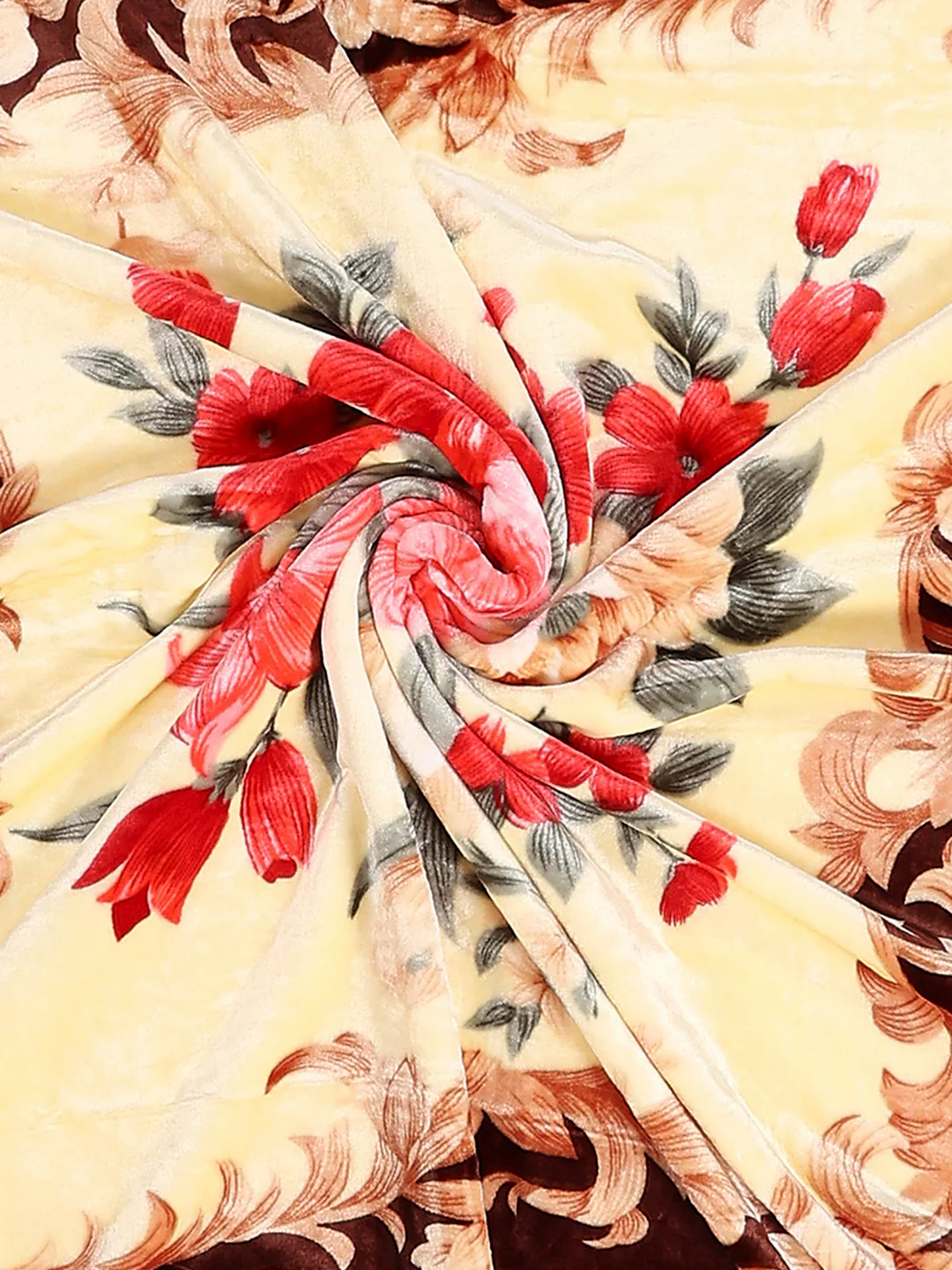 Printed Single Bed 1 Ply Super Soft Blanket for Heavy Winter - (Relation Plus) - Image 7