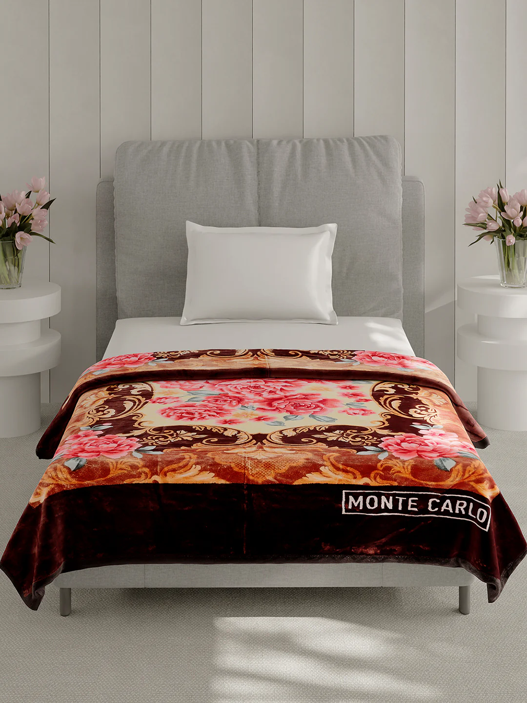 Printed Single Bed 1 Ply Super Soft Blanket for Heavy Winter - (Relation Plus) - Image 2