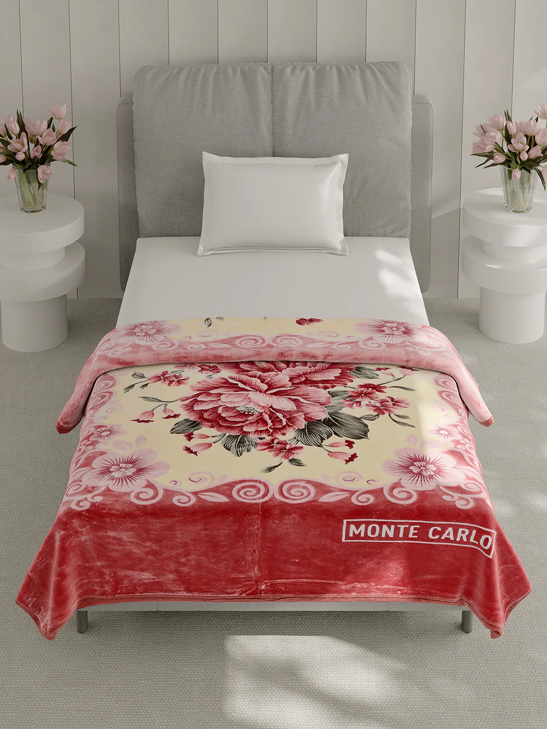 Printed Single Bed 1 Ply Super Soft Blanket for Heavy Winter - (Relation Plus) - Image 3