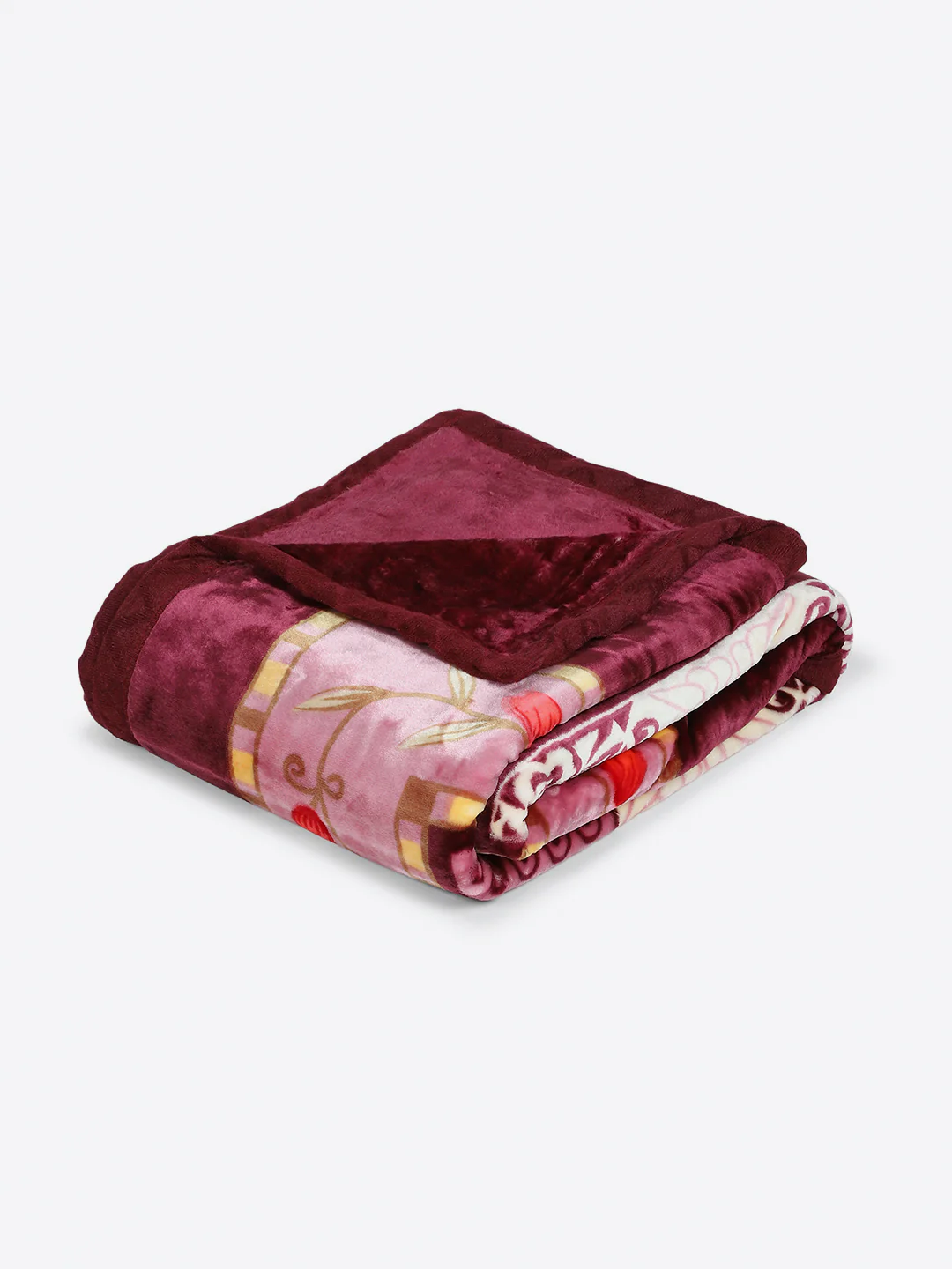 Printed Single Bed 1 Ply Super Soft Blanket for Heavy Winter - (Relation Plus) - Image 5