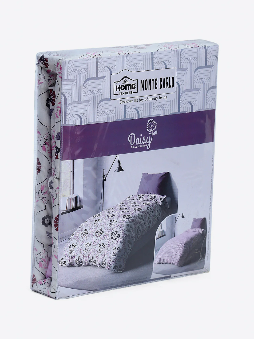 Printed Single Bed 1 Ply Dohar for Mild Winter - (Daisy) - Image 10