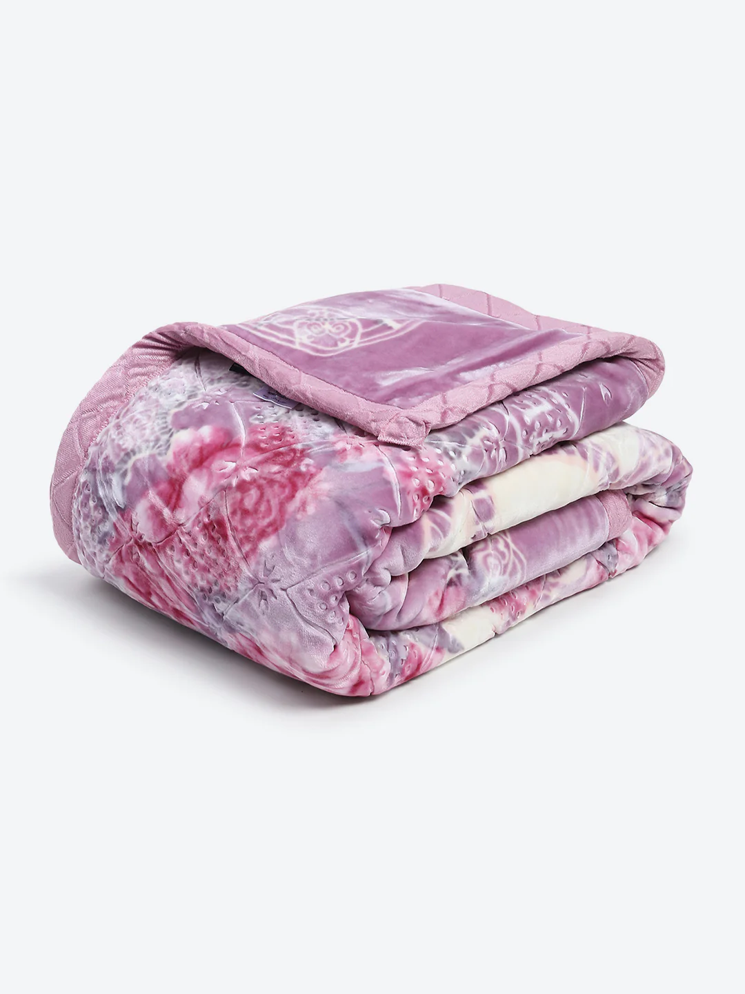 Printed Single Bed 1000 GSM Blanket for Heavy Winter -2 Ply (Weight 4 kg) - Image 5