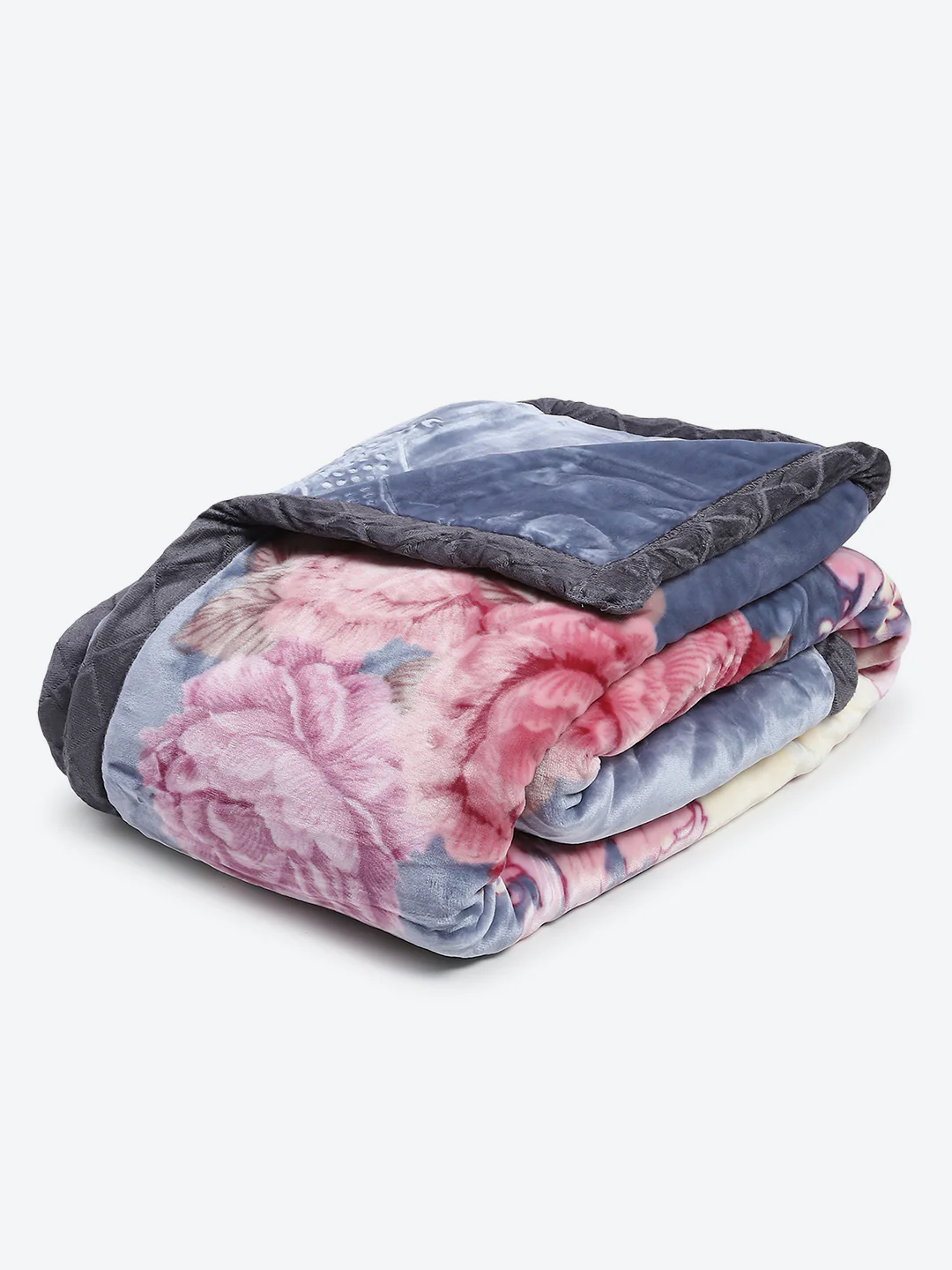 Printed Single Bed 1000 GSM Blanket for Heavy Winter -2 Ply (Weight 4 kg) - Image 5