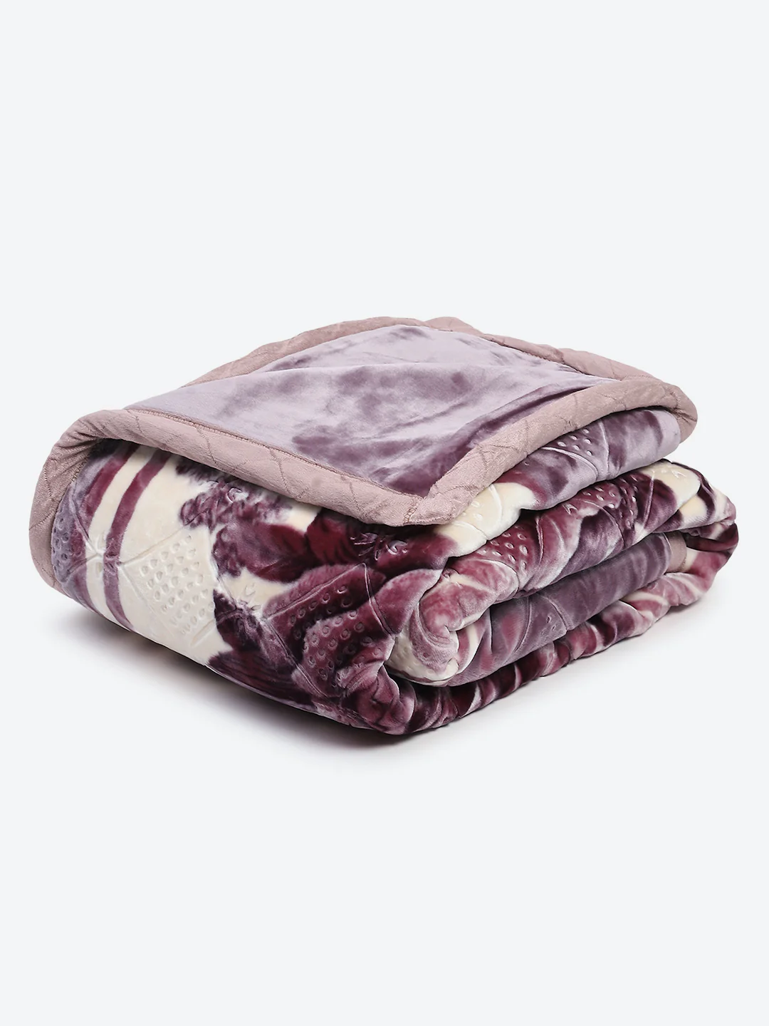 Printed Single Bed 1000 GSM Blanket for Heavy Winter -2 Ply (Weight 4 kg) - Image 5