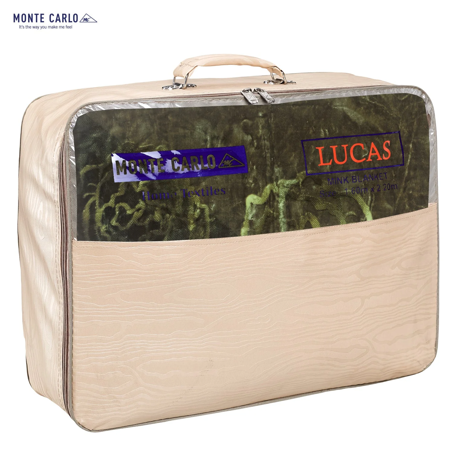 Printed Single Bed 1022 GSM Blanket Lucas 2 Ply (Weight 3.6 kg) - Image 7
